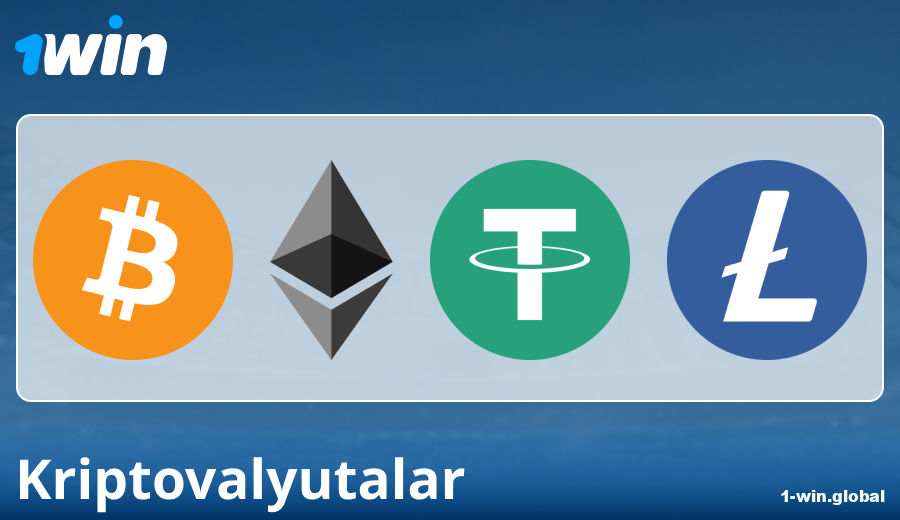 1Win UZ kriptovalyutalar orqali to‘lov xususiyatlari