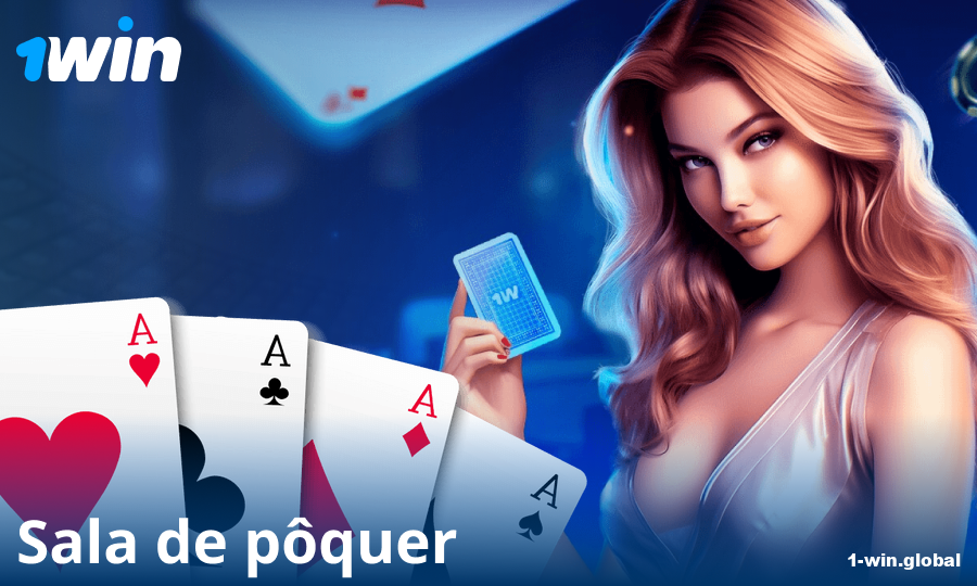 Jogar pôquer online no cassino 1Win BR