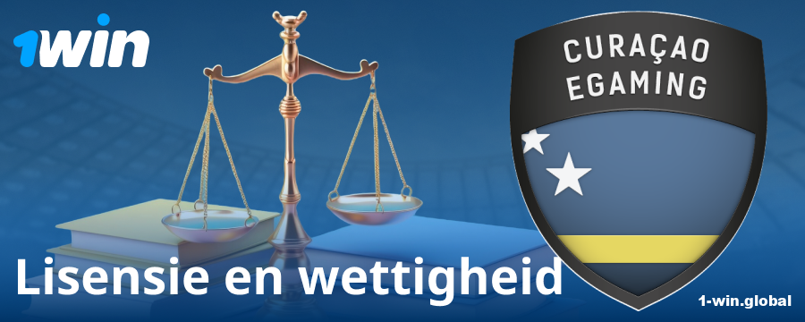 Regstatus van die 1Win bookmaker