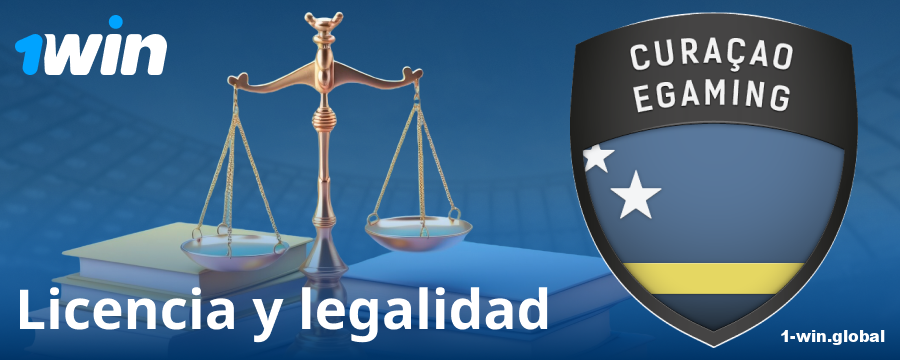 Estatus legal del corredor de apuestas 1Win ES
