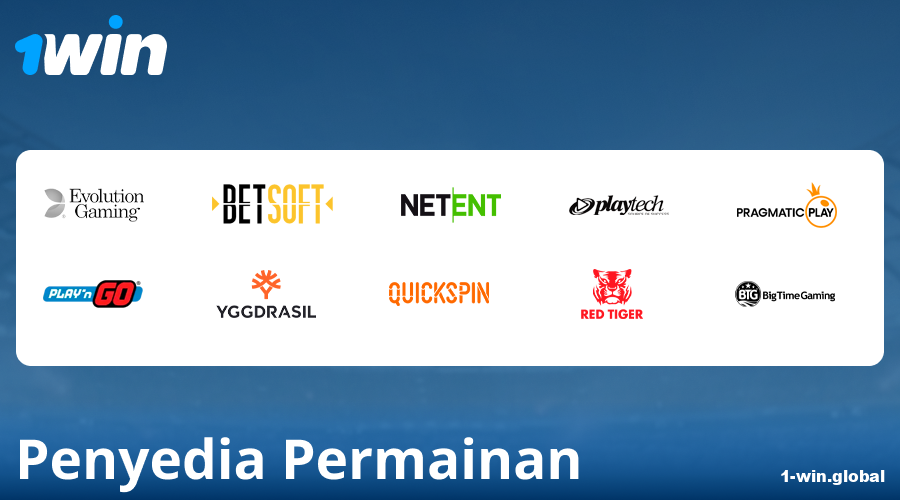 Pengembang Permainan Kasino di 1Win Indonesia