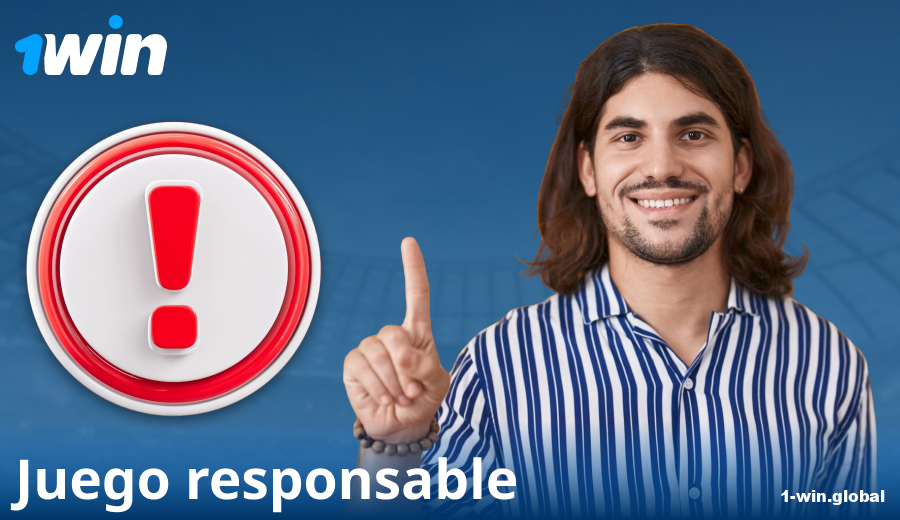 Jugar de manera responsable en 1Win ES